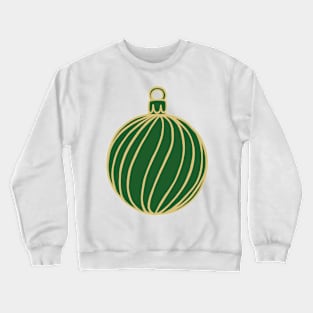 Simply Christmas Collection - Bauble - Classic Xmas Colours Crewneck Sweatshirt